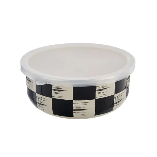 Miska smalt ŠACHOVNICE