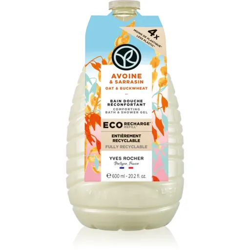 Yves Rocher Bain de Nature sprchový gel – náhradní náplň Oat