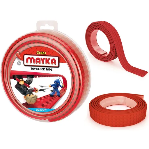 Mayka stavebnicová páska velká 2m červená