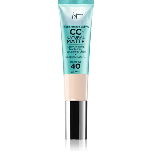 IT Cosmetics Your Skin But Better CC+ Natural Matte CC krém pro matný vzhled SPF 40 Fair Porcelain 32 ml