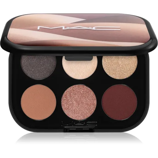 MAC Cosmetics Connect In Colour Eye Shadow Palette 6 shades paletka očních stínů odstín Nude Board 6.25 g