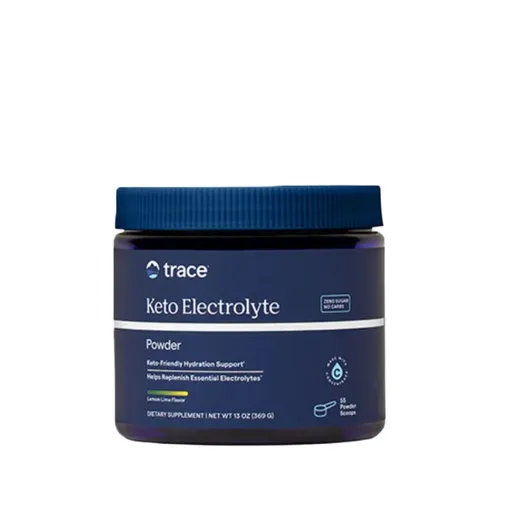 Trace Minerals Keto elektrolyty v prášku příchuť Citron a limetka 369 g