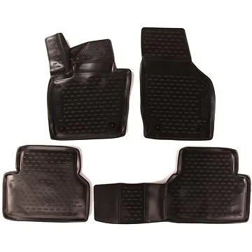 SIXTOL 3D Gumové koberce AUDI Q3, 2015-