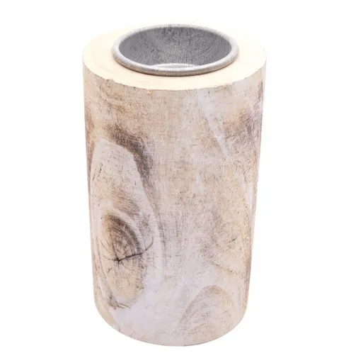 Chaks Drevený stojan na sviečku - ovál