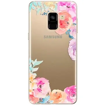 iSaprio Flower Brush pro Samsung Galaxy A8 2018 (flobru-TPU2-A8-2018)