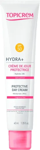 Topicrem Hydratační denní krém pro citlivou pleť SPF 50 HYDRA+ (Protective Day Cream) 40 ml
