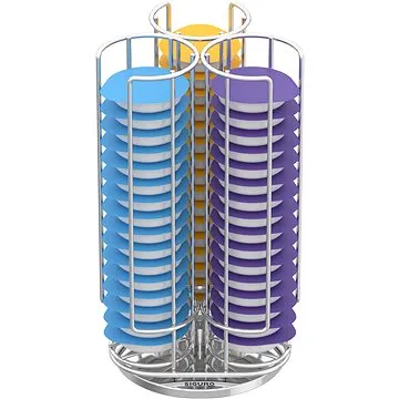Siguro Coffee Time pro Tassimo, 48 kapslí, otočný, chrom (SGR-CCH48TRC)