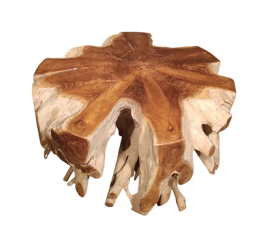 DEOKORK Teakový stolek BRANCH IX