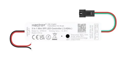 LED Solution Mi-Light MiBoxer RF Přijímač mini 3v1 pro digitální LED pásky SPIR3-M