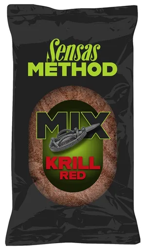 Sensas method mix 1 kg - red krill