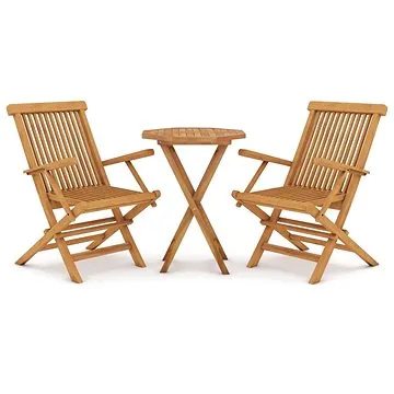 SHUMEE Set zahradního nábytku 3dílný teak 3087191 (3087191)