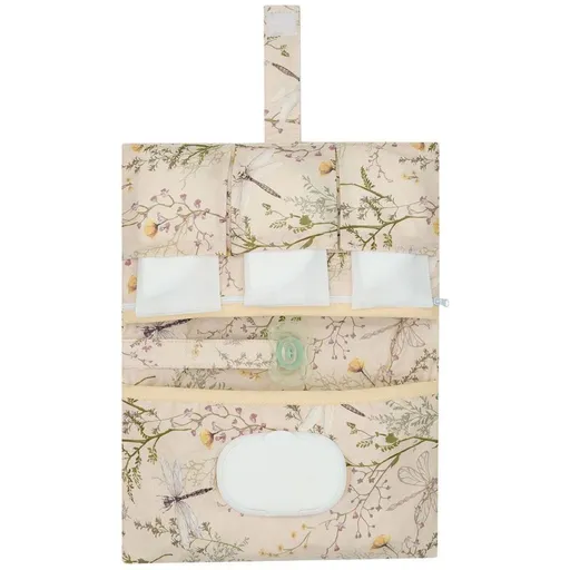 KikkaBoo Pouzdro na pleny Secret Garden Beige