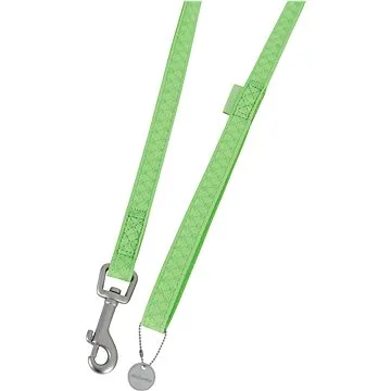 Zolux Vodítko MAC LEATHER zelená 15mm délka 1,2m (3336021351676)