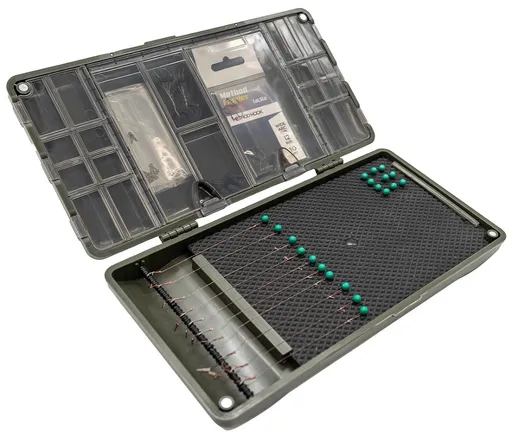 Method feeder fans krabička na bižuterie a návazce tackle rigs box system