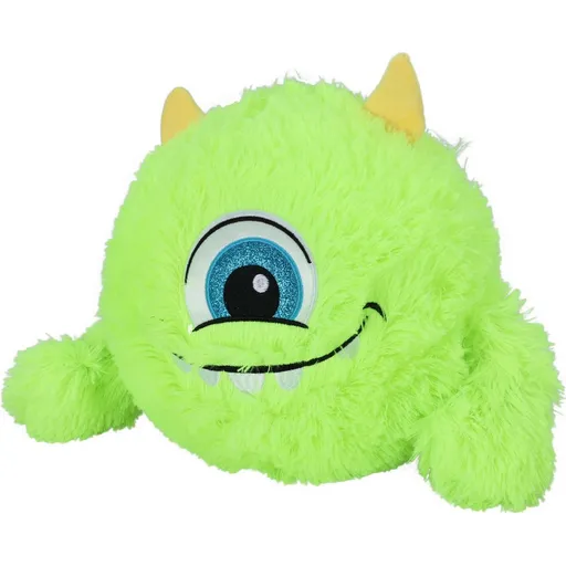Nafukovací chlupatý míč Monster žlutá, pr. 23 cm