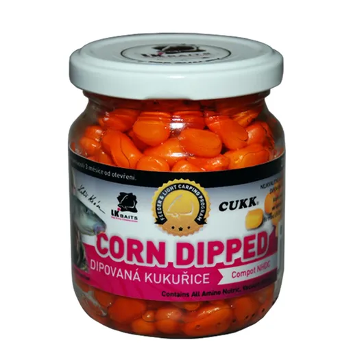 LK Baits Dipovaná kukuřice 220ml - Compot N.H.D.C.,LK Baits Dipovaná kukuřice 220ml - Compot N.H.D.C.