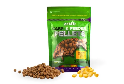 Zfish Chytací Pelety Carp & Feeder 8mm 200g - Sweet Corn,Zfish Chytací Pelety Carp & Feeder 8mm 200g - Sweet Corn