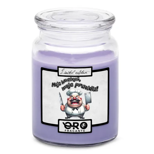 Svíčka Moje kuchyň (Vůně svíčky: Levandule)