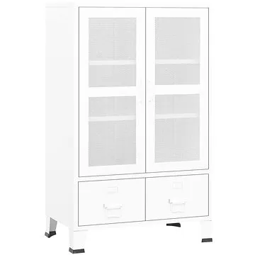 Industriální úložná skříň bílá 339622 (339622)