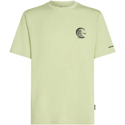 O'Neill O'RIGINALS HYBRID UPF Pánské tréninkové tričko, světle zelená, velikost