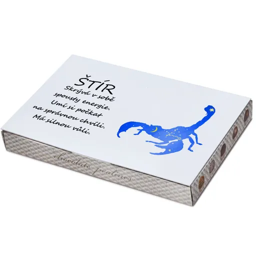 Bonboniéra Štír (23.10. - 22.11.) - modrá