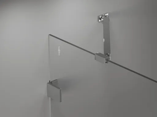 MEXEN UNI konzole úhlová 35 cm 1 ks chrom 830-09-01