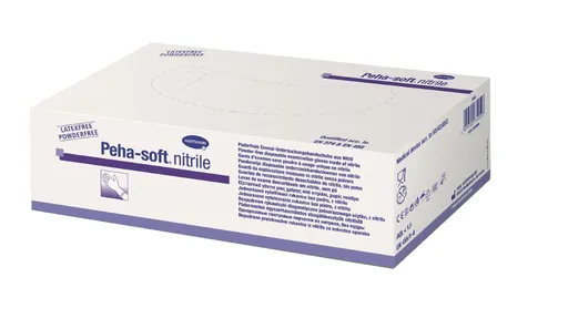 Peha -soft nitrile Vyšetřovací rukavice vel. XL 90 ks