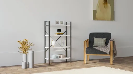 Knihovna Mina - White