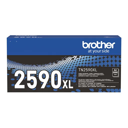 BROTHER TN-2590-XL - originální toner, černý, 3000 stran