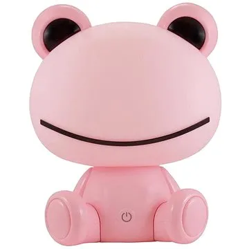 LED Stmívatelná dětská noční lampička LED/2,5W žába růžová (74870)