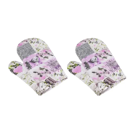 Bellatex Kuchyňská chňapka Patchwork šedá, 28 x 18 cm, 2 ks