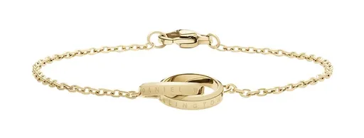 Daniel Wellington Slušivý pozlacený náramek Elan Unity DW0040021 17,5 cm