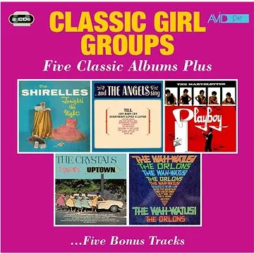 Various: Classic Girl Groups - Five Classic Albums Plus (2x CD) - CD (AMSC1419)
