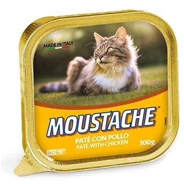Moustache Cat Paté kuře 100g (8009470156028)