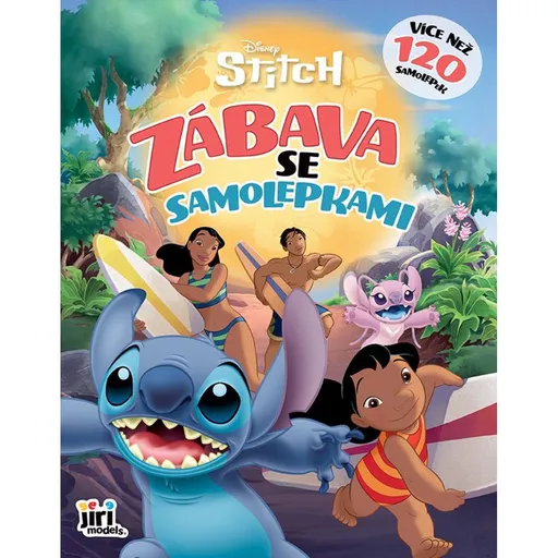 JIRI MODELS Zábava se samolepkami Lilo & Stitch