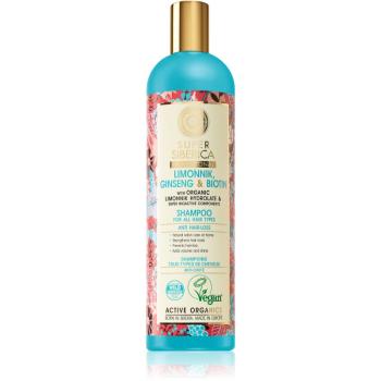 Natura Siberica Limonnik, Ginseng & Biotin šampon proti padání vlasů 400 ml