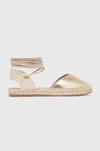 Espadrilky Answear Lab zlatá barva