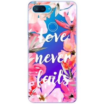 iSaprio Love Never Fails pro Xiaomi Mi 8 Lite (lonev-TPU-Mi8lite)