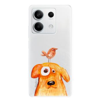 Odolné silikonové pouzdro iSaprio - Dog And Bird - Xiaomi Redmi Note 13 5G