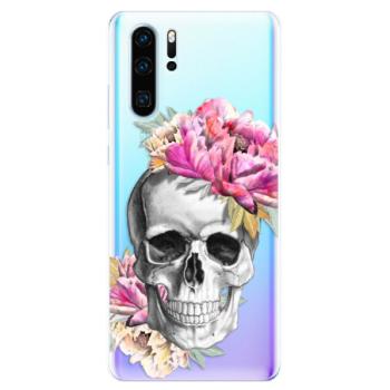 Odolné silikonové pouzdro iSaprio - Pretty Skull - Huawei P30 Pro