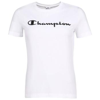 Champion CREWNECK T-SHIRT Dámské tričko, bílá, velikost