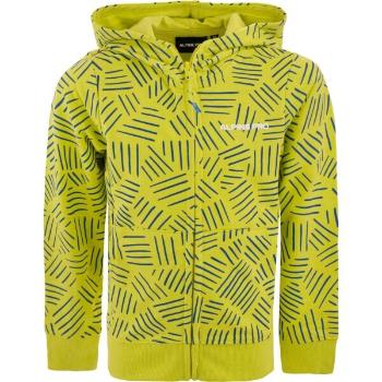 ALPINE PRO VELQO Gyerek pulóver, világoszöld, méret 104-110