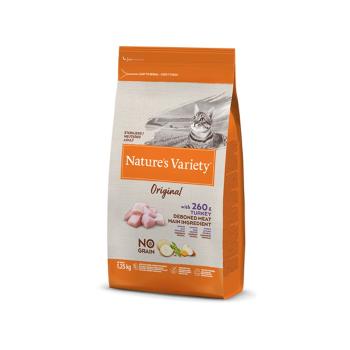 Natures Variety Original pro kočky s krůtím granule 1,25 kg