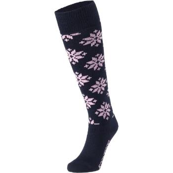 KARI TRAA ROSE WOOL SKI SOCKS Dámské lyžařské podkolenky, tmavě modrá, velikost