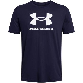 Under Armour SPORTSTYLE Pánské tričko, tmavě modrá, velikost