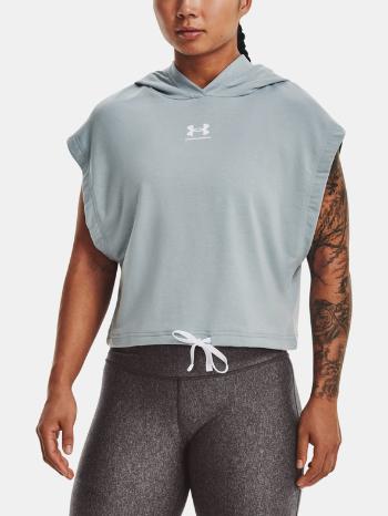 Under Armour UA Rival Terry SS Hoodie Mikina Modrá