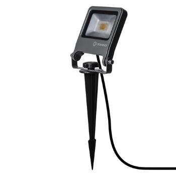 LEDVANCE , ENDURA® GARDEN FLOOD , LED Reflektor , 10 W , 3000 K , IP65 , Sötét Szürke