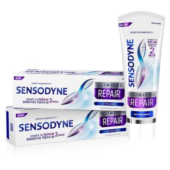 SENSODYNE Clinical Repair Active White zubná pasta 2 x 75 ml