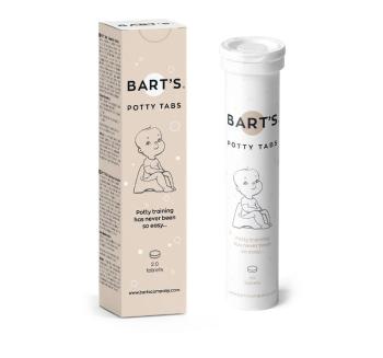 BART´S POTTY TABS Šumivé tablety do nočníku 20 ks