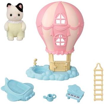 Sylvanian Families Kotě a zábavný balón pro miminka (5054131055274)